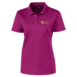 Womens Spin Pique Polo - HOLA Logo 