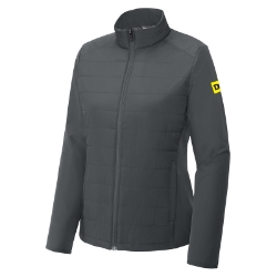 Womens Teknical Hybrid Jacket - PINCHED PENNY Logo 