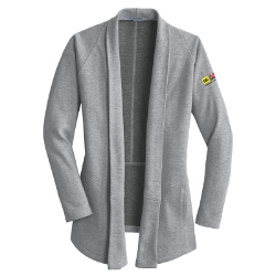 Womens Open Cardigan - AAERG Logo 