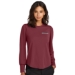 Womens Stretch Long Sleeve Blouson Top - DGL PROGRAM:DG285BT-BLACK:DG285BT-BK-2
