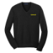 Men's V-neck Sweater - DGL PROGRAM:DG69B-BLACK:DG69B-BK-2