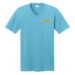 Core Cotton V-Neck Tee - DGL PROGRAM:DG294B-AQUATIC BLUE:DG294B-BL-2