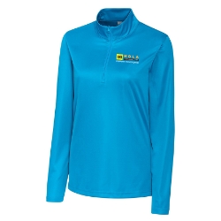Ladies Spin Half Zip -HOLA Logo 