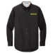 Men's Long Sleeve Easy Care Twill Extended Sizes - DGL PROGRAM:DG8B-BLACK:DG8B-BK-9