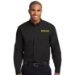 Men's Long Sleeve Easy Care Twill - DGL PROGRAM:DG8B-BLACK:DG8B-BK-1