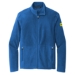 Men's Microfleece Jacket - PINCHED PENNY Logo - DGD PROGRAM:DG9D-BLACK:DG9D-BK-1