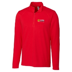 Mens Ice Pique 1/2 Zip - AAERG Logo  