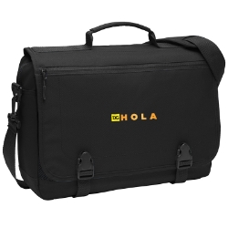 Messenger Briefcase - HOLA Logo 