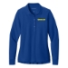 Women's Wearever Signature Pique Long Sleeve Polo - DGL PROGRAM:DG296B-BLACK:DG296B-BK-1