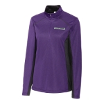 Womens Ice Pique Colorblock 1/2 Zip Pullover